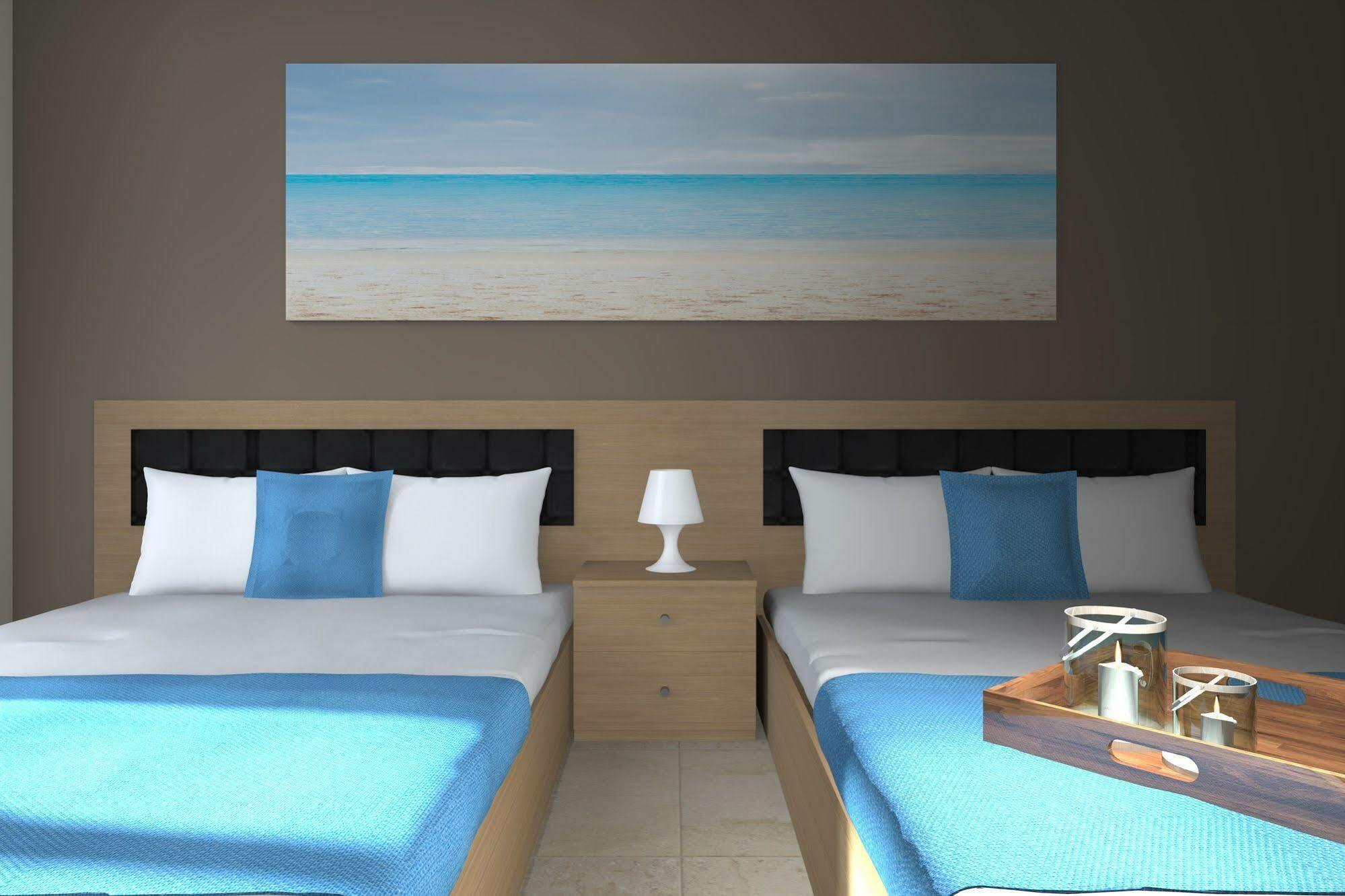 Philoxenia Beach Nea Vrasna Bagian luar foto